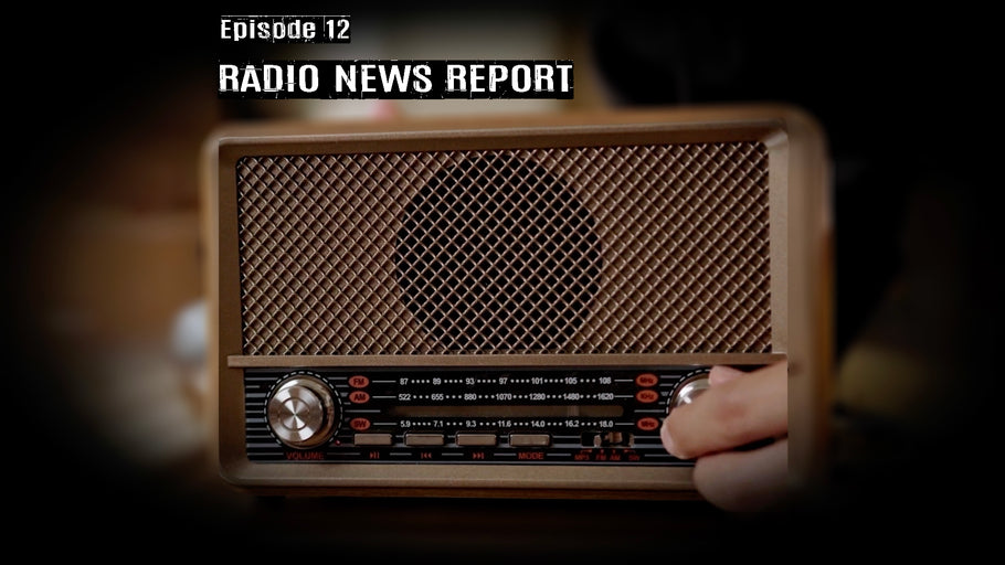 Radio News Report - Nat Bradley - Video Art - Episode 12